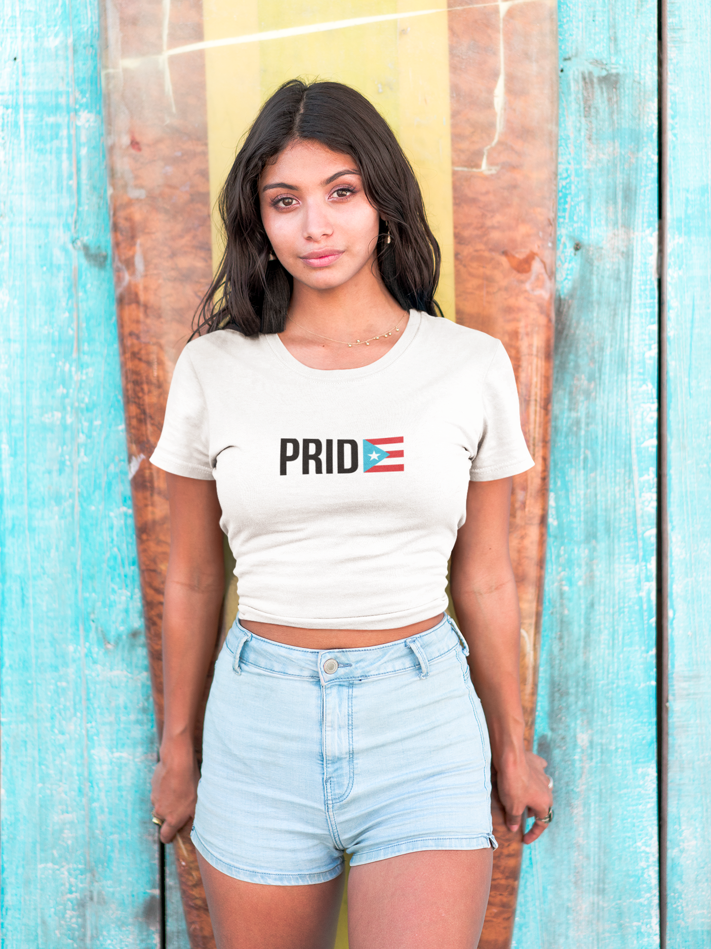 PRIDE Boricua – Camiseta Minimalista Unisex 🇵🇷 