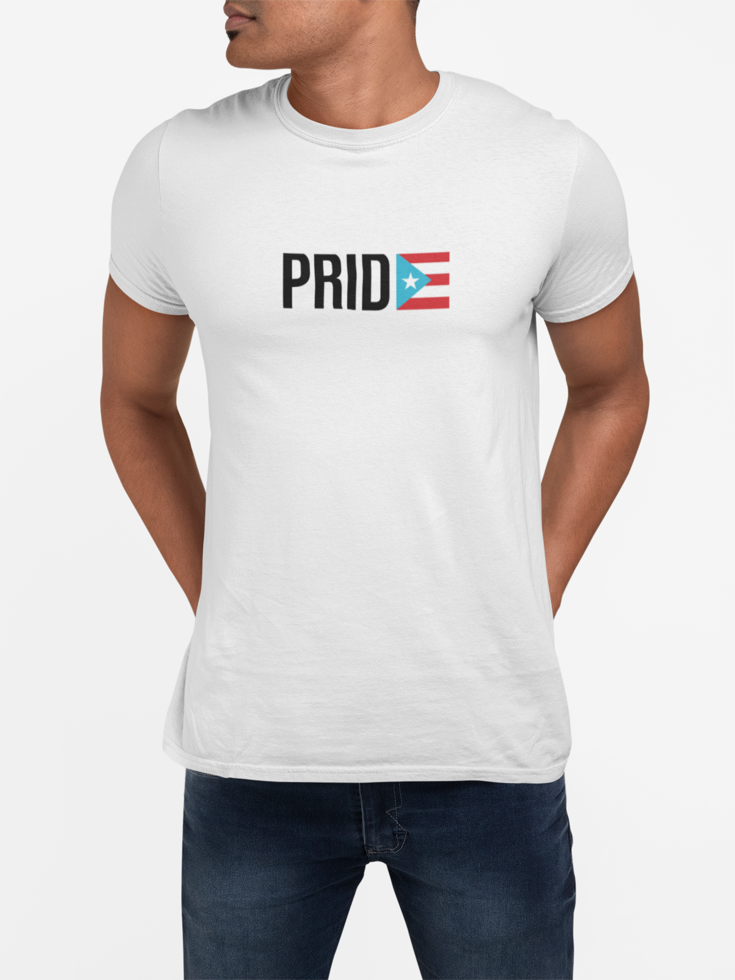 PRIDE Boricua – Camiseta Minimalista Unisex 🇵🇷 