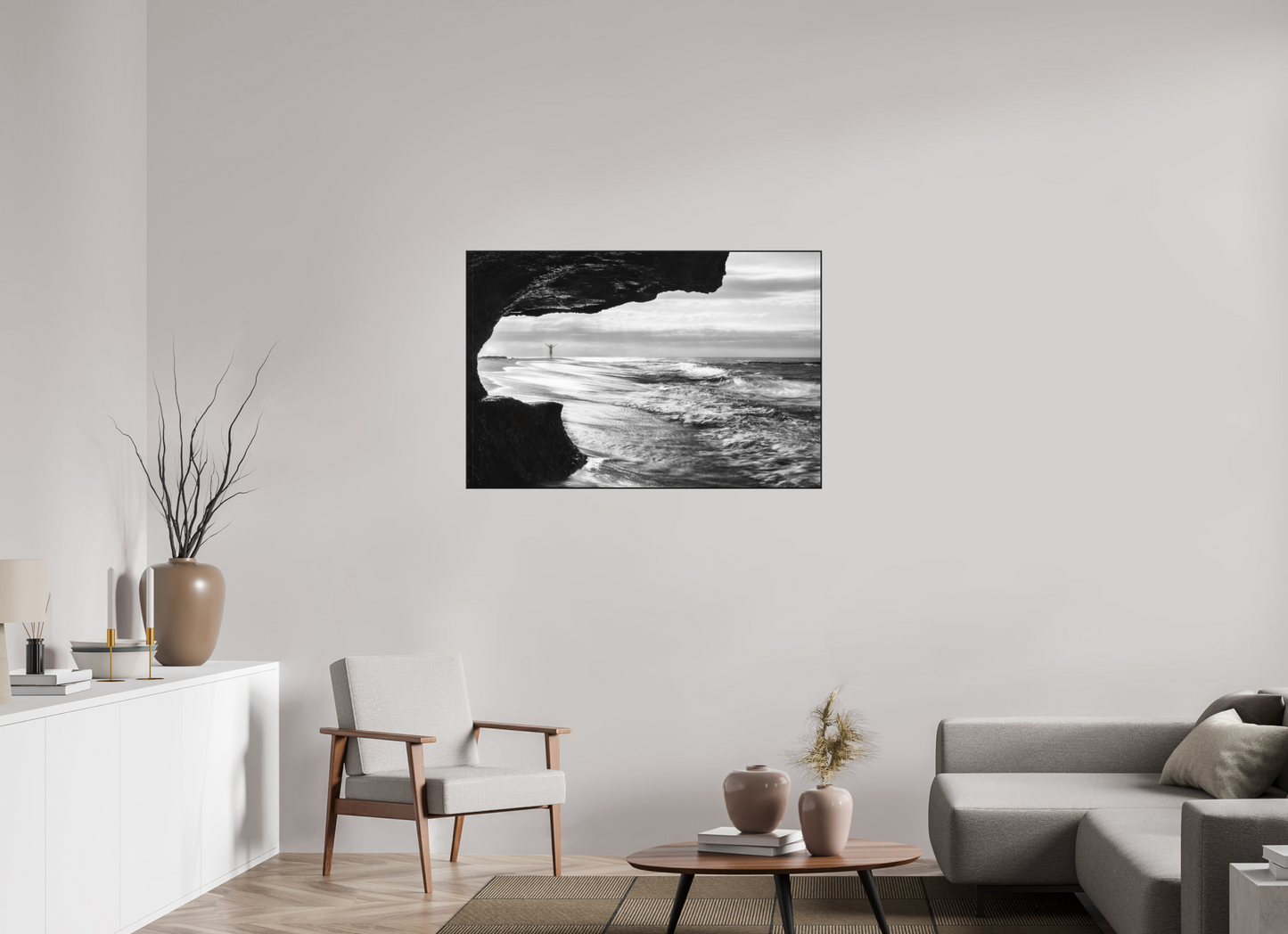 45 x 30″, Metal with Aluminum Slim Frame Libre