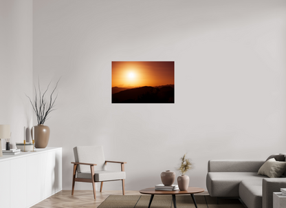36 x 24″, Photo Print Under Acrylic Glass Sunset at El Campo