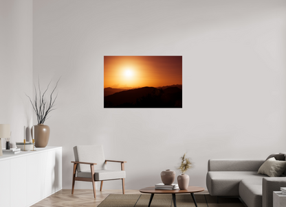 45 x 30″, Photo Print Under Acrylic Glass Sunset at El Campo