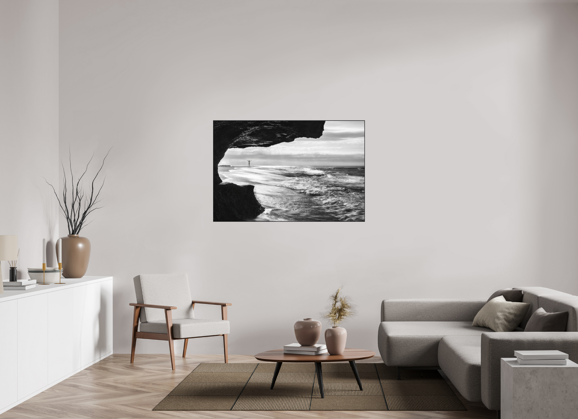 54 x 36″, Metal with Aluminum Slim Frame Libre