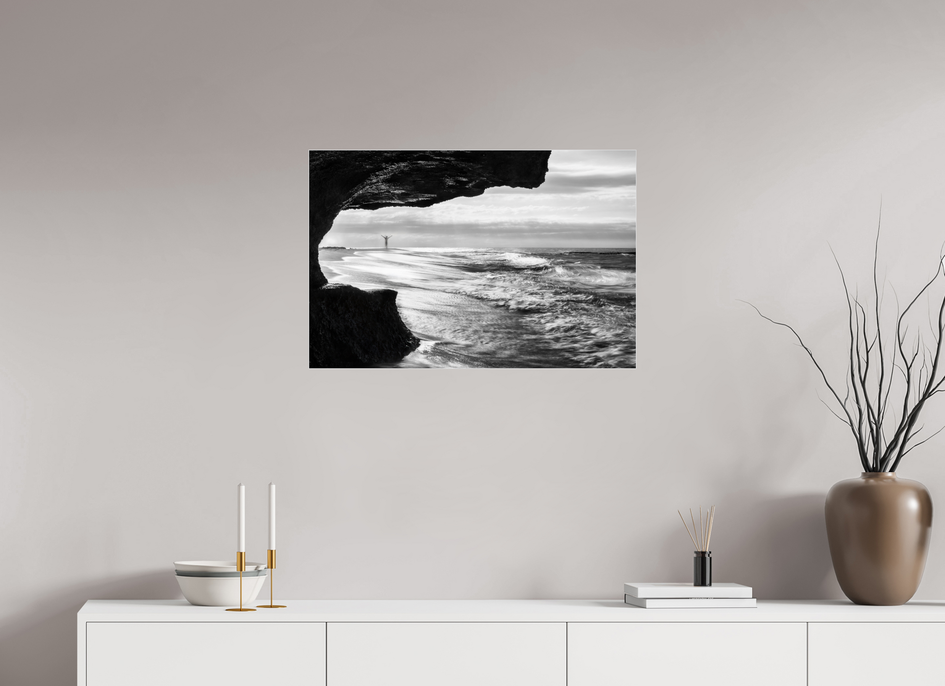 30 x 20″, Acrylic Aluminum thin Frame Libre